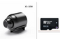 Indoor baby monitor and security camera by BackupMyFilesNow.com with 64GB storage, showing the camera unit and setup.