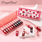 10-pack BackupMyFilesNow.com water stain lipsticks featuring light, non-fading, long-lasting color in sleek, slim lipstick tubes.