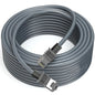 147ft Black CAT6 Ethernet cable for Starlink Gen3 outdoor satellite internet, compatible with Starlink V3 dish, by BACKUPMYFILESNOW.COM®