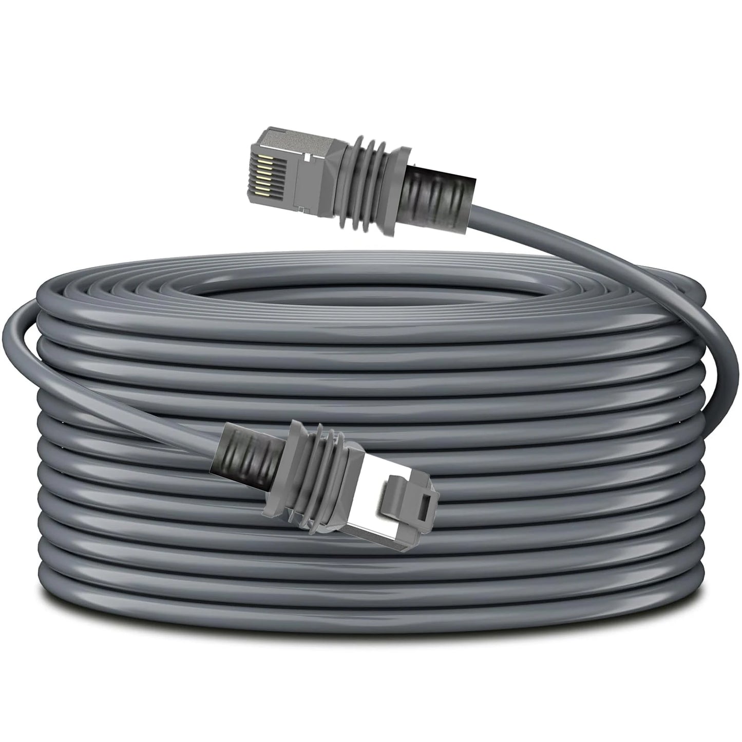 147ft outdoor CAT6 Ethernet cable for Starlink Gen3, compatible with StarLink Satellite Internet V3 dish, by BACKUPMYFILESNOW.COM®