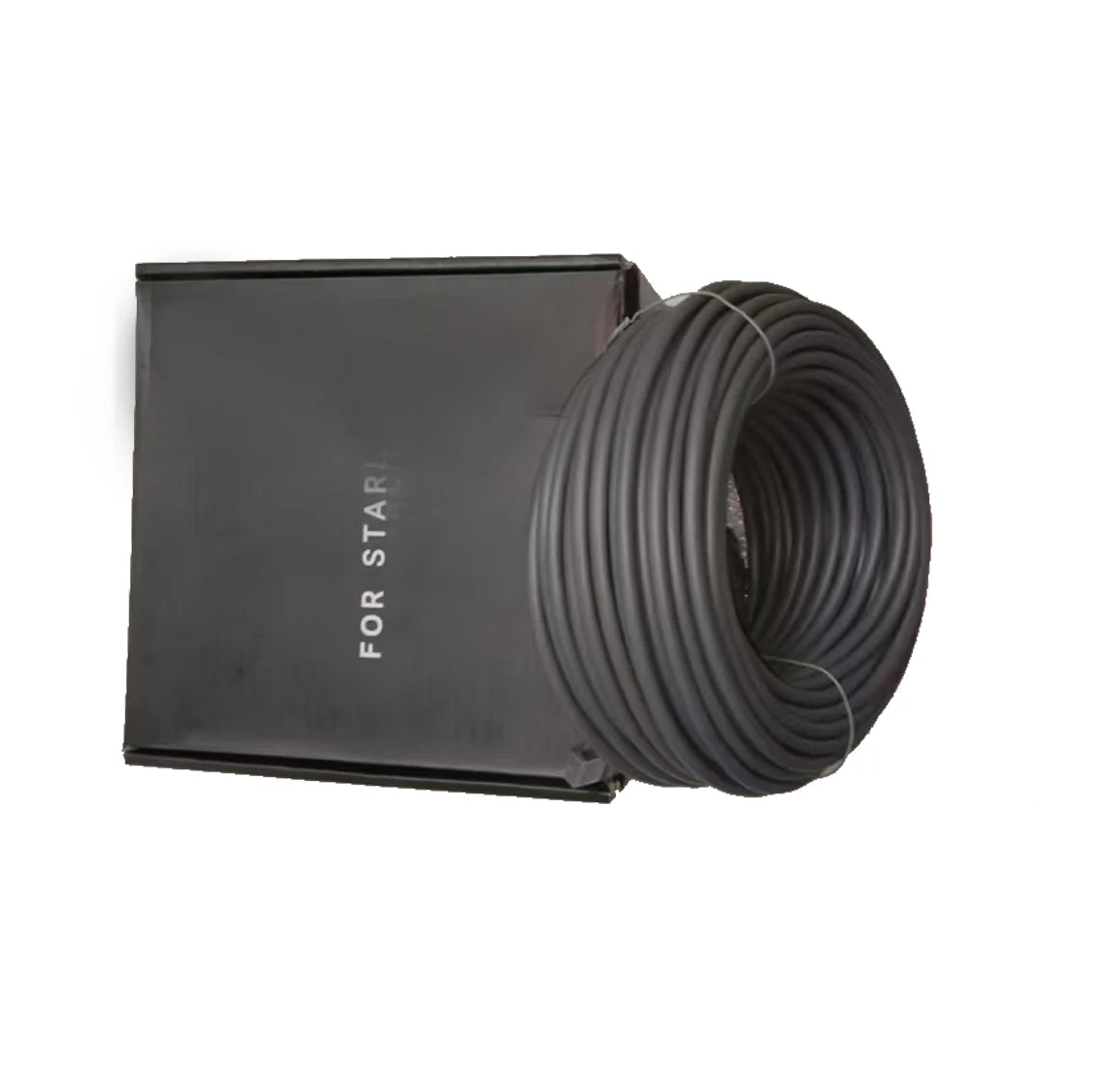 147ft BACKUPMYFILESNOW.COM® CAT6 outdoor Ethernet cable for Starlink Gen3 satellite internet dish, 45 meters long.