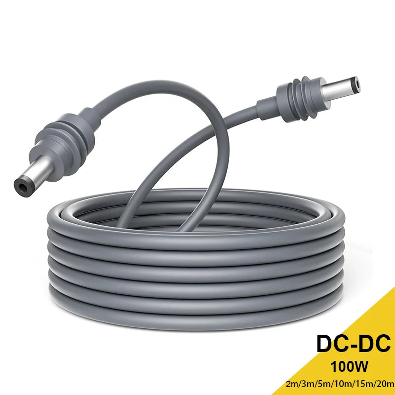 Starlink Mini DC Power Cable by BACKUPMYFILESNOW.COM, weather-resistant waterproof design, outdoor/indoor use, multiple lengths