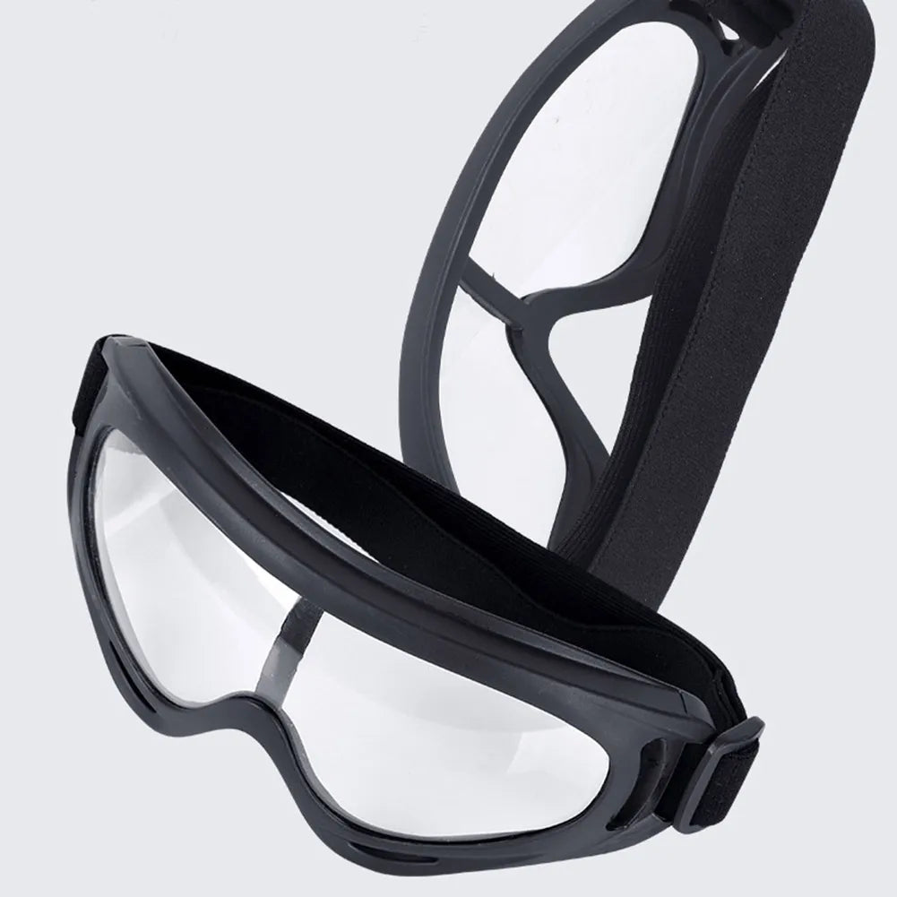 BACKUPMYFILESNOW® anti-fog dust-proof sports goggles with splash-resistant lenses for riding safety, shown on a white background.