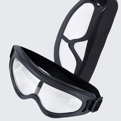 BACKUPMYFILESNOW® anti-fog dust-proof sports goggles with splash-resistant lenses for riding safety, shown on a white background.