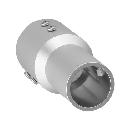 Starlink mast reducer pipe adapter for Gen2, compatible with 0.75 to 2-inch poles, shown with easy installation and secure fit.