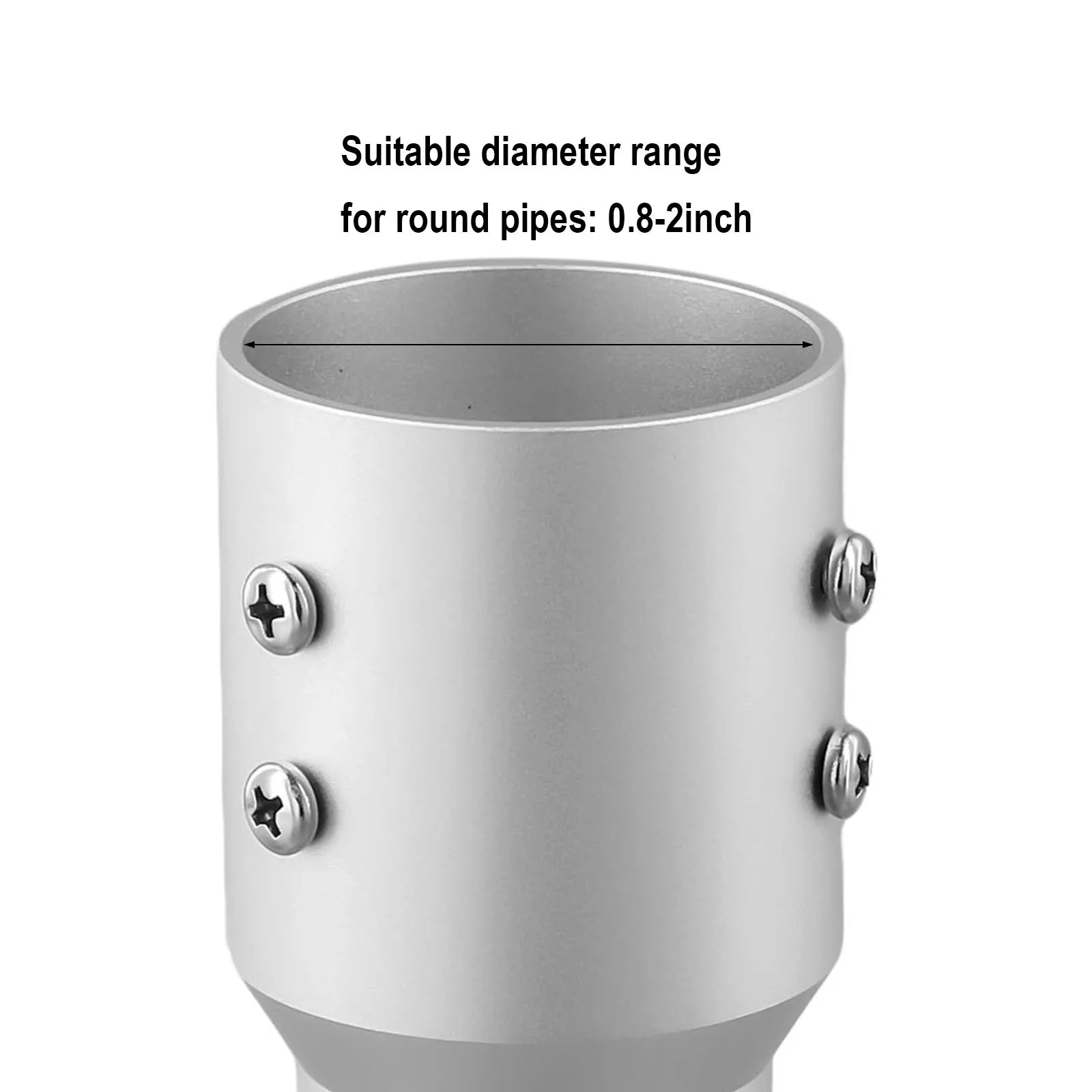 BackupMyFilesNow Starlink mast reducer pipe adapter for Gen2, fits 0.75 to 2-inch poles, easy to install and secure fit.