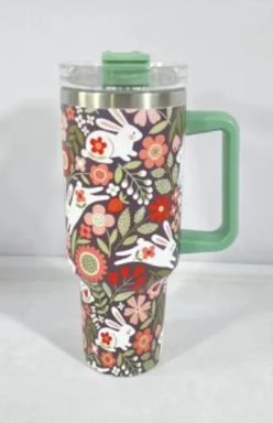 Christmas Cheer Tumbler by BACKUPMYFILESNOW.COM® featuring festive holiday design and a durable stainless steel body.