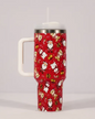 Christmas Cheer Tumbler by BACKUPMYFILESNOW.COM® with festive holiday design and colorful Christmas-themed graphics.