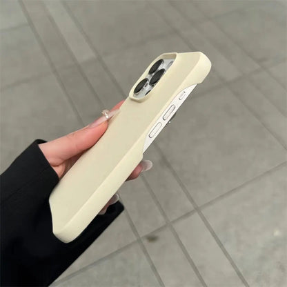 Black graphite iPhone 15 Pro Max half-pack case by BackupMyFilesNow.com, showing the sleek, protective design for the device.