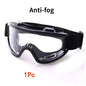 Clear safety antifog protective goggles from BACKUPMYFILESNOW.COM®, windproof and splash-resistant eyewear for industrial, lab, and cycling use.