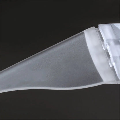 Clear safety goggles with vented design, anti-fog lens, and protective fit for lab and industrial eye protection.
