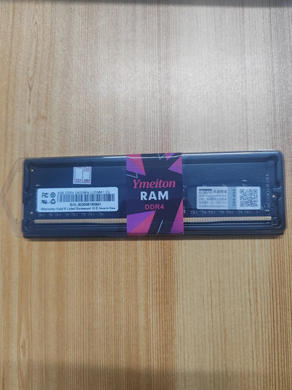 Ten used DDR3 and DDR4 desktop memory modules from Ymeition, 4GB and 8GB, with speeds from 1600 to 2666 MHz.