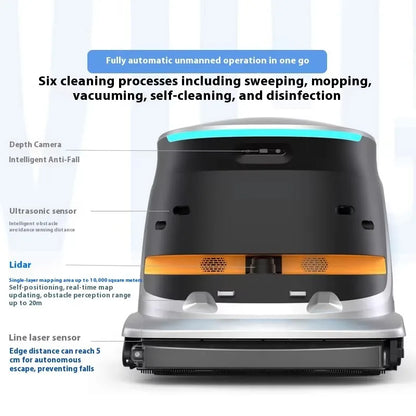 Customized BACKUPMYFILESNOW.COM® electric cleaning sweeper for hotels and garages, featuring multifunctional automatic cleaning equipment.