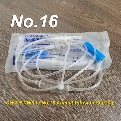 10-piece pet and livestock veterinary care tools set with various instruments including No.16, No.12, No.9, and No.7 for hygiene and health.