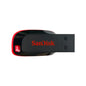 SanDisk Super Mini USB 2.0 flash drive in 16GB, 32GB, 64GB, or 128GB, designed for computers, TVs, and car audio.