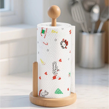Thickened disposable kitchen paper towels with multi-fold design by BACKUPMYFILESNOW.COM, suitable for wet and dry use at parties and holidays.