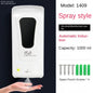 Wall-mounted automatic hand disinfection machine by BackupMyFilesNow.com, sensor-activated sanitizer dispenser for home and hotel bathrooms.