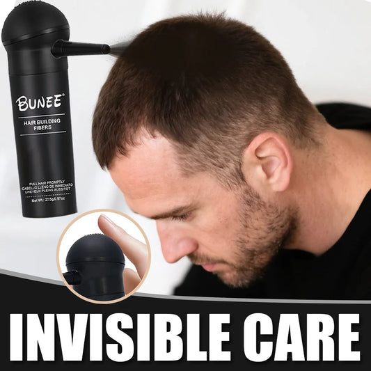 BackupMyFilesNow.com BUNEE Men’s Fiber Set 27.5g with contour styling powder for natural-looking hair density and thickening spray.