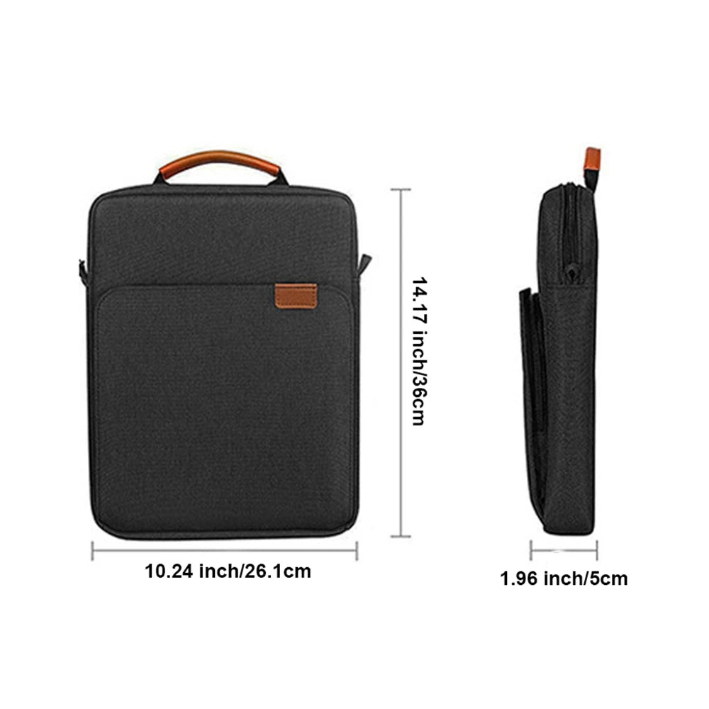 Dark gray waterproof travel carrying case for Starlink Mini, with shoulder strap and crossbody style, designed for Starlink Mini accessories.