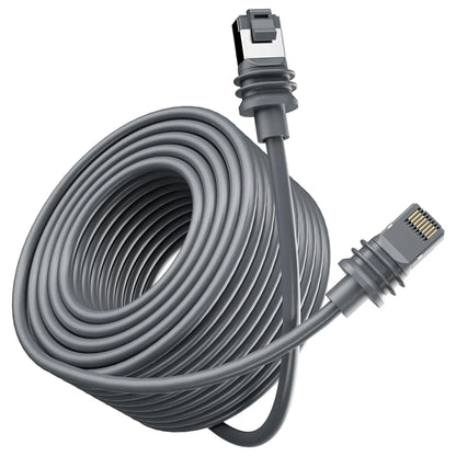 Dark grey HOWENS Starlink GEN3 extension cord with Gigabit Ethernet RJ45, available in 3m, 6m, 15m, 30m, and 46m lengths.