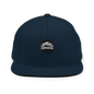 Dark navy Yupoong 6089M classic snapback cap with adjustable strap and embroidered front logo.