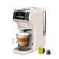 BackUPMYFILESNOW® hot and cold coffee machine in dark black, showing sleek design with coffee spout and control panel.