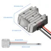 Waterproof outdoor power kit for Starlink, marine-grade 12V to 30V and 57V adapter, suitable for boats, ships, and yachts.