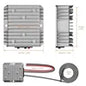 Waterproof outdoor off-grid internet power kit for Starlink, marine boat yacht, 12V to 57V power supply adapter with durable design.