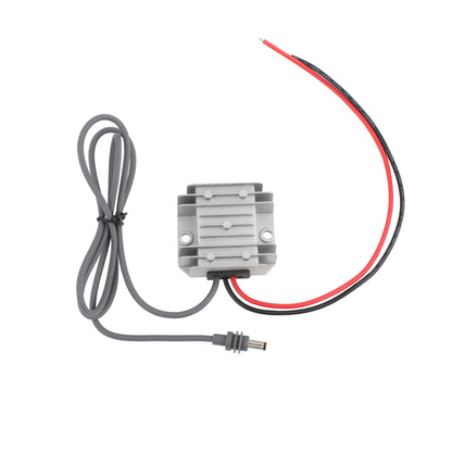 Starlink MINI DC Power Converter Booster with 1m and 15m extension cables, featuring Starlink male plug and DC male to female connectors.