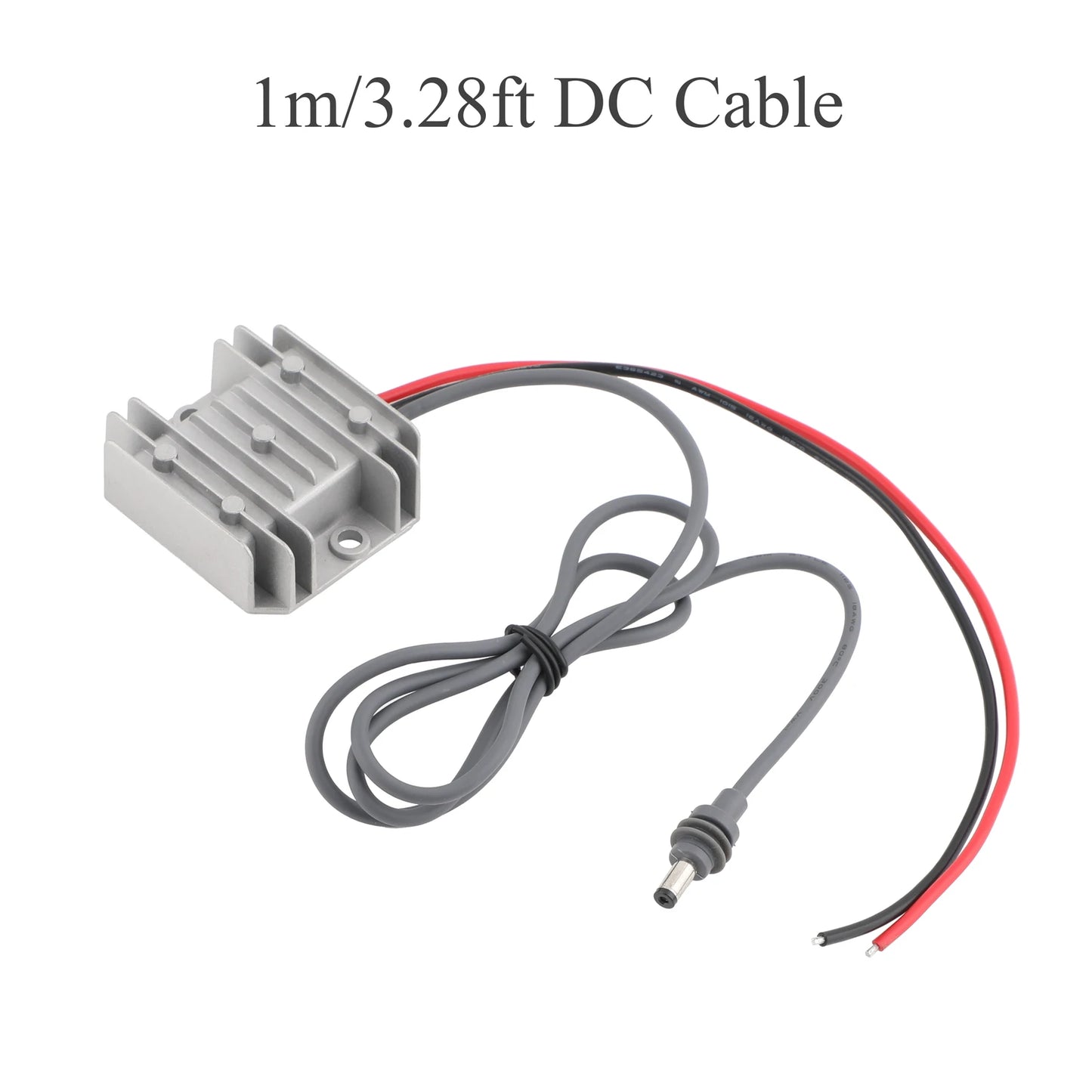 Starlink MINI DC power converter booster with extension cable, 12V/24V to 30V, 3.5A, including Starlink male plug and DC male to female connector