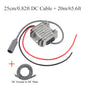 BackupMyFilesNow Starlink MINI DC power boost converter with female plug and 3-20m male-to-female extension cable, 12V-24V to 30V.