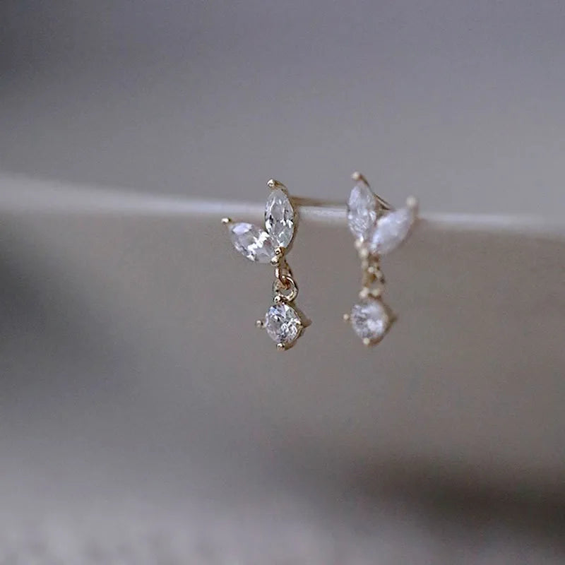 Silver butterfly stud earrings for women, delicate jewelry with butterfly design, perfect gift for girls, wholesale jewelry from BackupMyFilesNow.com