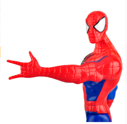 Spider-Man, Captain America, and Avengers model set featuring detailed action figures from BACKUPMYFILESNOW.COM®