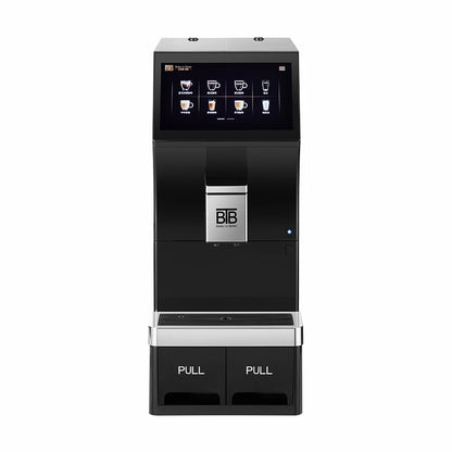 10.1-inch color screen commercial automatic espresso coffee machine by BackupMyFilesNow.com for business use.