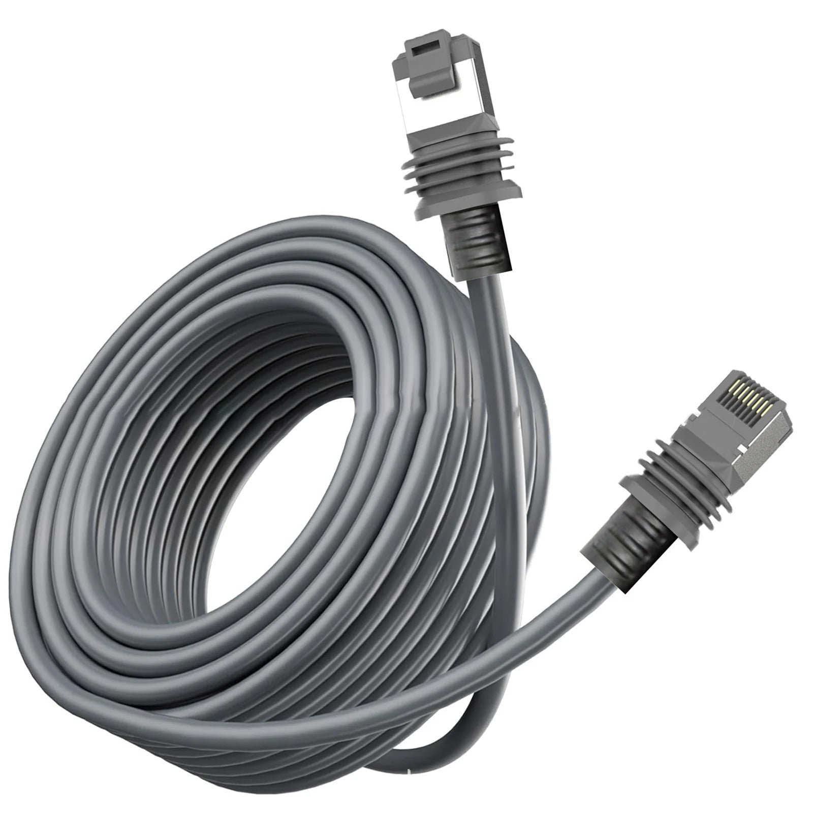 10m waterproof Ethernet extension cable with RJ45 connector for Starlink Gen 3, high-speed V3 1200Mbps internet accessory.
