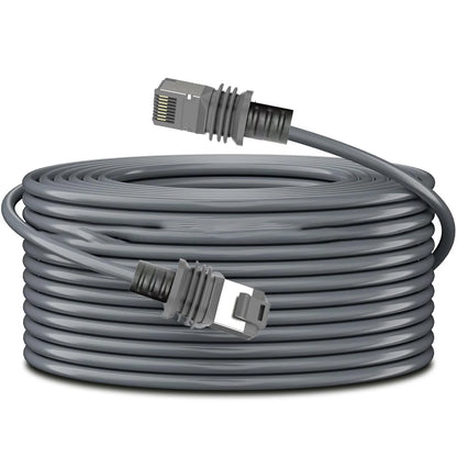 10m waterproof Ethernet cable for Starlink V3, RJ45 connector, 1200Mbps extension, IP67 rated, compatible with Starlink Gen 3.