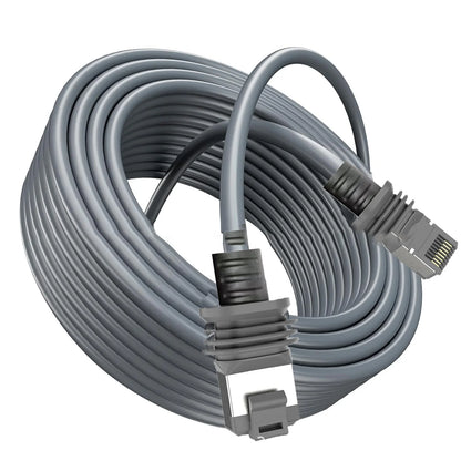 10m waterproof Ethernet cable for Starlink V3, RJ45 connector, IP67 rated, high-speed extension for Starlink Gen 3 accessories.