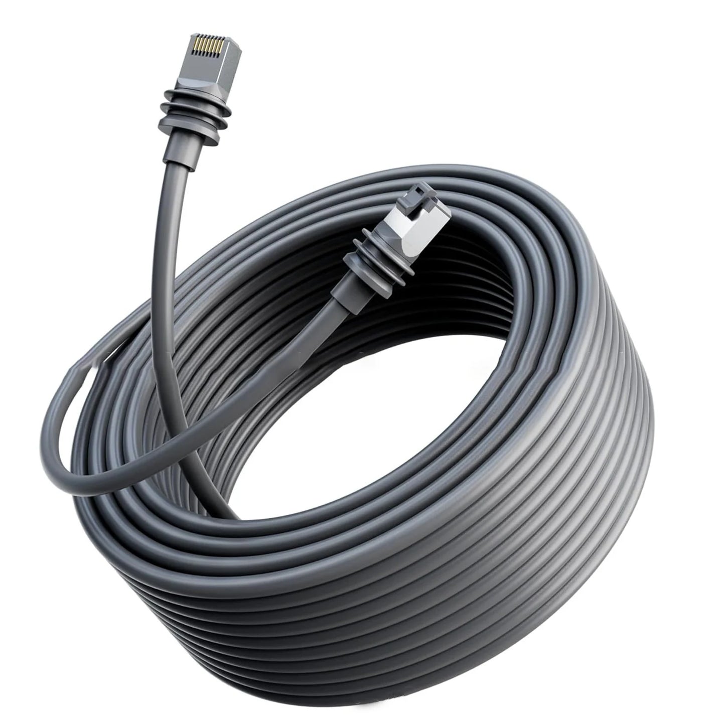 10m waterproof Ethernet extension cable for Starlink V3, RJ45 connector, ideal for Starlink Gen 3 internet accessories.
