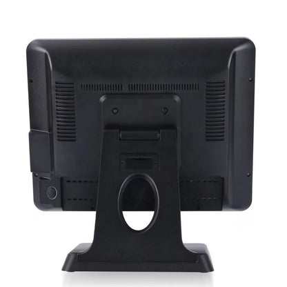 Dual-screen all-in-one POS system by BackupMyFilesNow.com, featuring a modern touchscreen computer for retail or hospitality use.