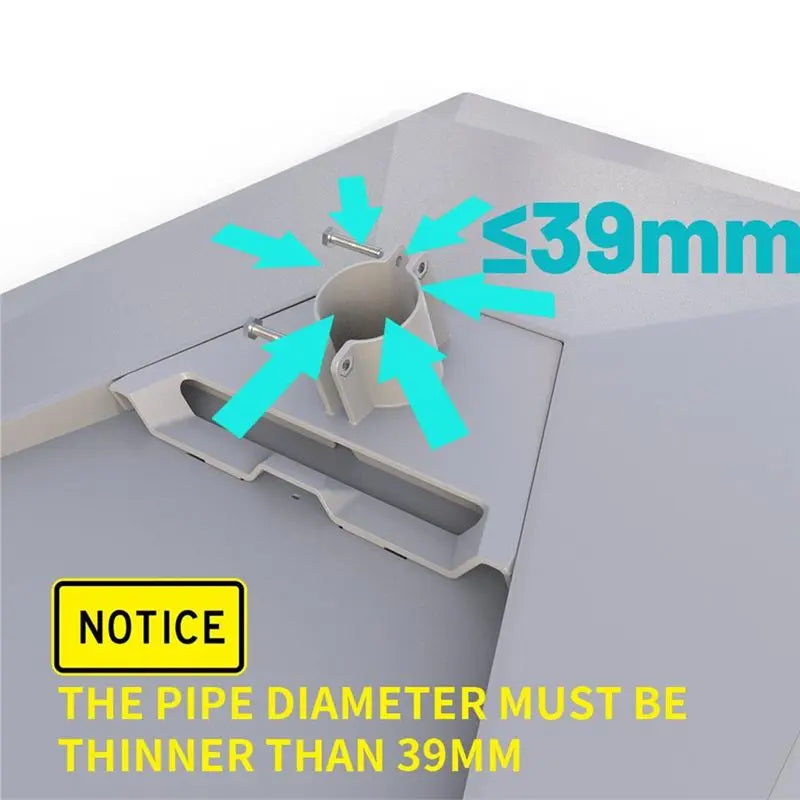 Wall-mounted ABIJ-For Star Link Gen 3 adapter bracket for satellite equipment, compatible with internet satellite V3 accessories.