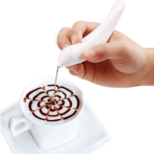 Coffee Art and Spice Pen for Coffee Cake by BACKUPMYFILESNOW.COM® used for decorating and adding flavors to baked goods.