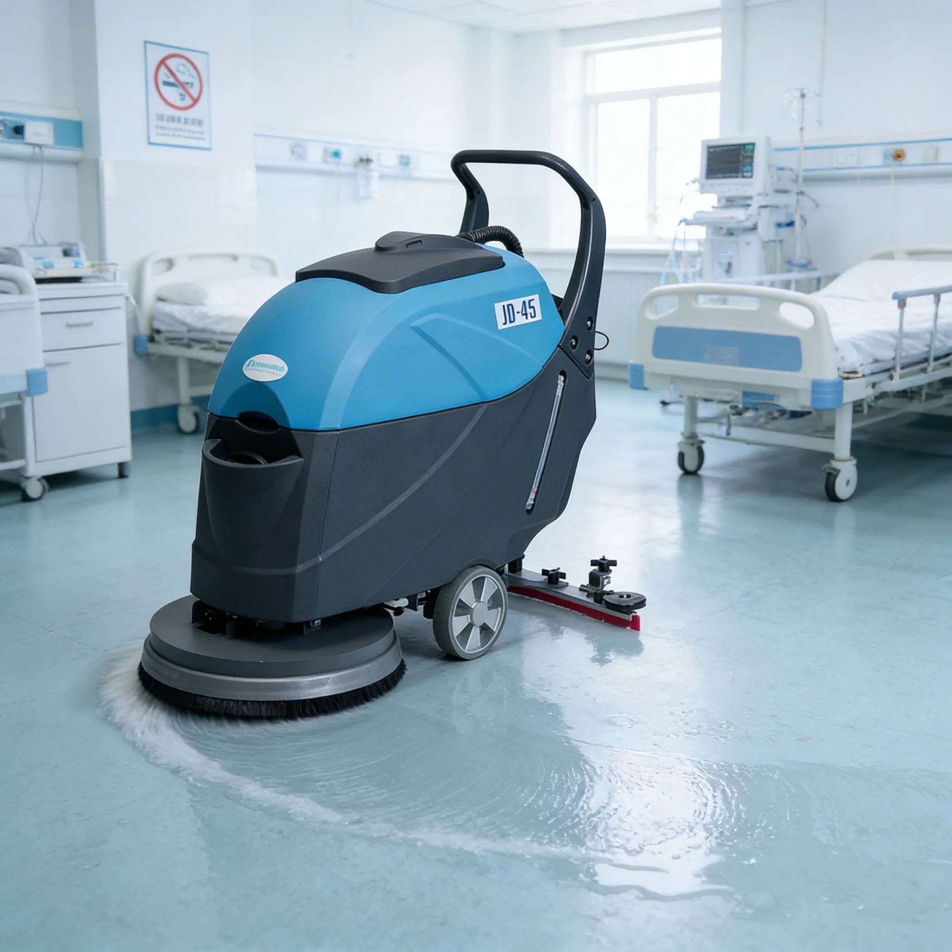Commercial carpet cleaning mopping machine by BACKUPMYFILESNOW.COM® for industrial, warehouse, office, and shop floor cleaning.