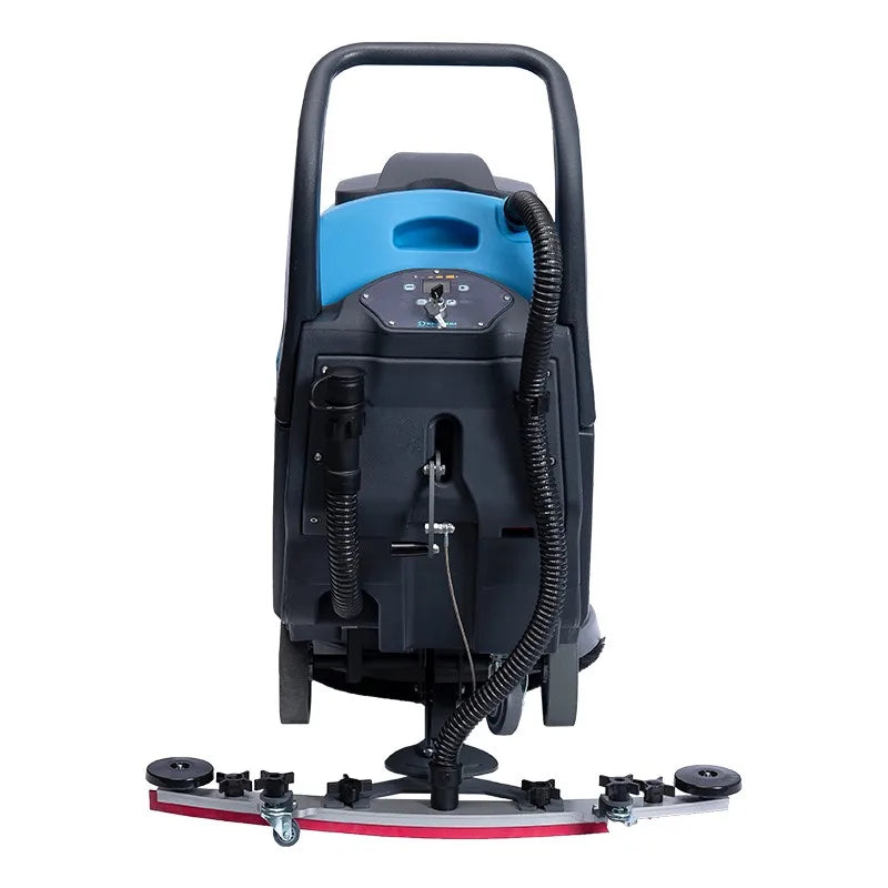 Compact industrial electric carpet and floor cleaning machine by BACKUPMYFILESNOW.COM® for warehouse, office, and shop cleaning.