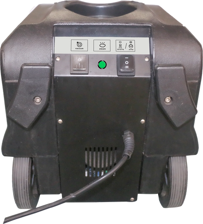 Commercial electric carpet cleaning machine by BACKUPMYFILESNOW.COM® with plastic scrubber for hotels, offices, warehouses, and malls.