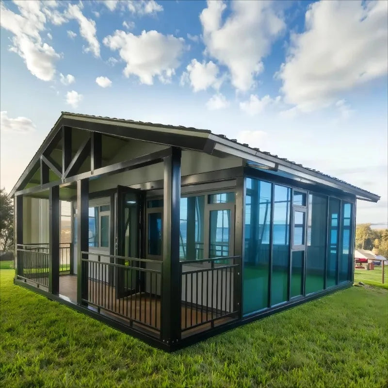Expandable container house by BACKUPMYFILESNOW.COM®, portable prefabricated 20/40ft modern foldable flat house for easy setup