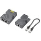 Starlink Dishy cable adapter to RJ45 and 150W GigE passive PoE injector for Starlink V2, with brand label BACKUPMYFILESNOW.COM®