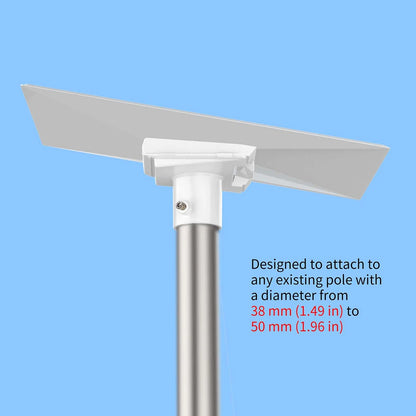 Starlink Gen 3 pipe adapter and satellite bracket mount for roof installation of Starlink V3 standard dish, by BACKUPMYFILESNOW.COM®.