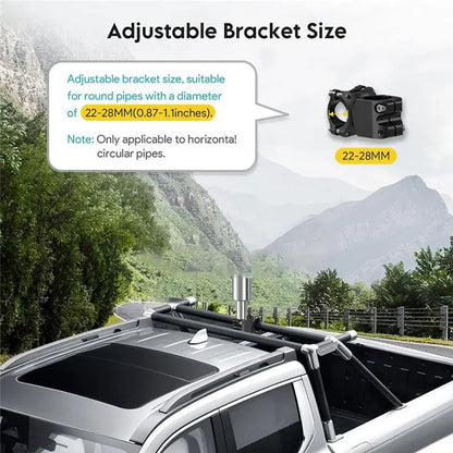 Starlink Mini V4 Mount for RV ladder, outdoor use, load-bearing 200 lbs, compatible with Starlink Gen 4 RV ladder mount.