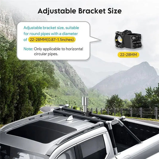 Starlink Mini V4 Mount for RV ladder, outdoor use, load-bearing 200 lbs, compatible with Starlink Gen 4 RV ladder mount.