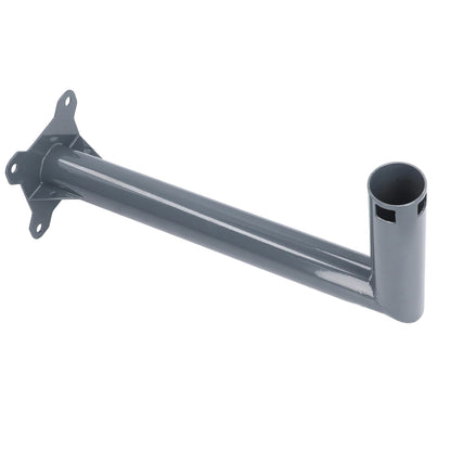 Stainless steel Starlink mounting kit with heavy-duty, snow-proof bracket for V2 satellite dish installation.